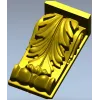 Acanthus Scroll Corbel - STL 3D Model for CNC Milling