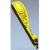 Ornate Acanthus Bracket - STL 3D model for CNC