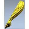 Ornate Acanthus Bracket - STL 3D model for CNC