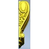 Ornate Acanthus Bracket - STL 3D model for CNC
