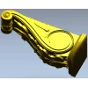 Декоративный кронштейн для фрезеровки - STL модель
