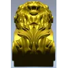 Lion Acanthus Corbel STL 3D model for CNC