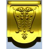 Acanthus Scroll Decorative Bracket STL for CNC Milling
