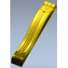 Decorative Shell Scroll Bracket STL for CNC