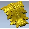 Regal Acanthus Bracket - STL 3D Model for CNC