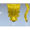 Regal Acanthus Bracket - STL 3D Model for CNC