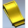 Decorative Corbel STL Model for CNC Milling - Regal Scroll