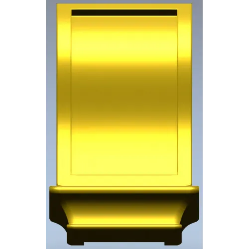 Decorative Corbel STL Model for CNC Milling - Regal Scroll