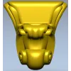 Ornate Corbel with Animal Head - STL 3D Model for CNC
