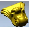 Ornate Corbel with Animal Head - STL 3D Model for CNC