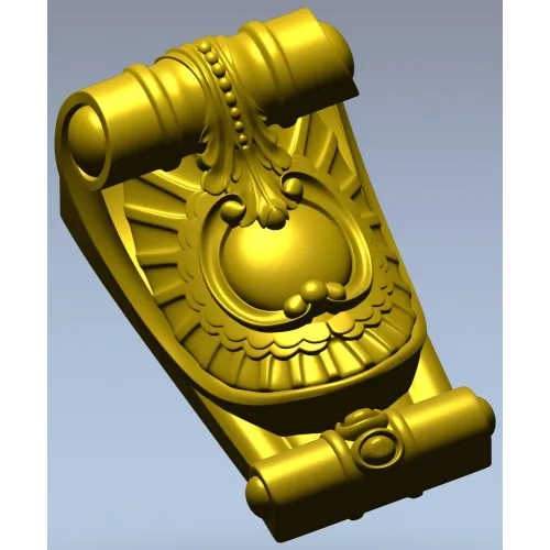 Regal Acanthus Corbel - ornamental STL 3D model for CNC