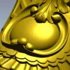 Regal Acanthus Corbel - ornamental STL 3D model for CNC