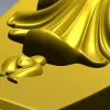 Декоративный кронштейн с акантом - stl модель для ЧПУ