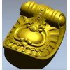 Классический декоративный кронштейн в стиле барокко - 3D модель STL для ЧПУ