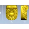 Классический декоративный кронштейн в стиле барокко - 3D модель STL для ЧПУ