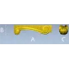 Ornate Scroll Bracket STL for CNC Router