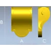 Классический кронштейн с витым профилем - STL модель для ЧПУ