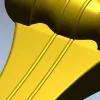 Декоративный кронштейн в классическом стиле - STL модель для ЧПУ