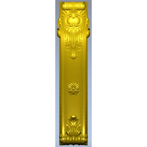 Regal Acanthus Bracket - STL 3D model for CNC carving