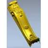 Regal Acanthus Bracket - STL 3D model for CNC carving