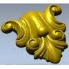 Акантовый кронштейн "Флорентийский картуш" - 3D модель STL для ЧПУ