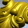 Акантовый кронштейн "Флорентийский картуш" - 3D модель STL для ЧПУ