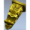 Барочный декоративный кронштейн - 3D модель STL для ЧПУ