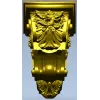 Барочный декоративный кронштейн - 3D модель STL для ЧПУ