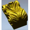 Acanthus Scroll Bracket STL for CNC