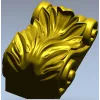 Acanthus Scroll Bracket STL for CNC