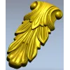 Acanthus Scroll Bracket - STL 3D model for CNC