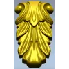 Acanthus Scroll Bracket - STL 3D model for CNC