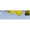 Acanthus Scroll Corbel STL for CNC Milling