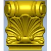 Декоративный кронштейн-раковина 3D STL для ЧПУ