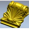 Декоративный кронштейн-раковина 3D STL для ЧПУ