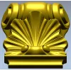 Декоративный кронштейн-раковина 3D STL для ЧПУ