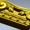 Капитель с волютами и акантом - 3D модель STL для ЧПУ