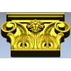 Декоративная капитель "Розарий" - 3D модель STL для ЧПУ