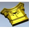 Капитель классическая в стиле коринф - stl модель для ЧПУ