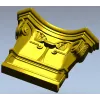 Капитель классическая в стиле коринф - stl модель для ЧПУ