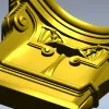 Капитель классическая в стиле коринф - stl модель для ЧПУ