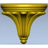 Веерная капитель - 3D модель STL для ЧПУ