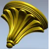 Веерная капитель - 3D модель STL для ЧПУ
