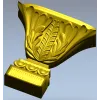 Капитель с акантом - 3D модель STL для ЧПУ
