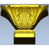 Капитель с акантом - 3D модель STL для ЧПУ