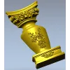 Classical Baluster with Corinthian Capital - STL 3D Model for CNC
