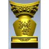 Classical Baluster with Corinthian Capital - STL 3D Model for CNC