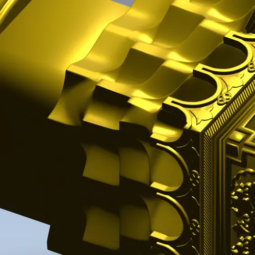 Капитель Флоренция - 3D модель STL для ЧПУ