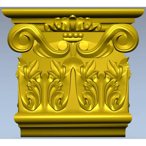 Композитная капитель - 3D модель STL для ЧПУ