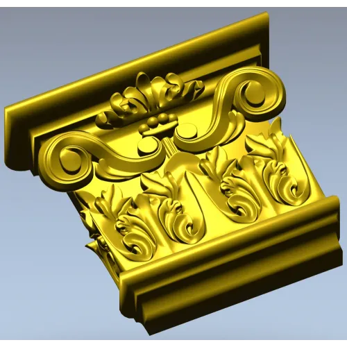 Композитная капитель - 3D модель STL для ЧПУ